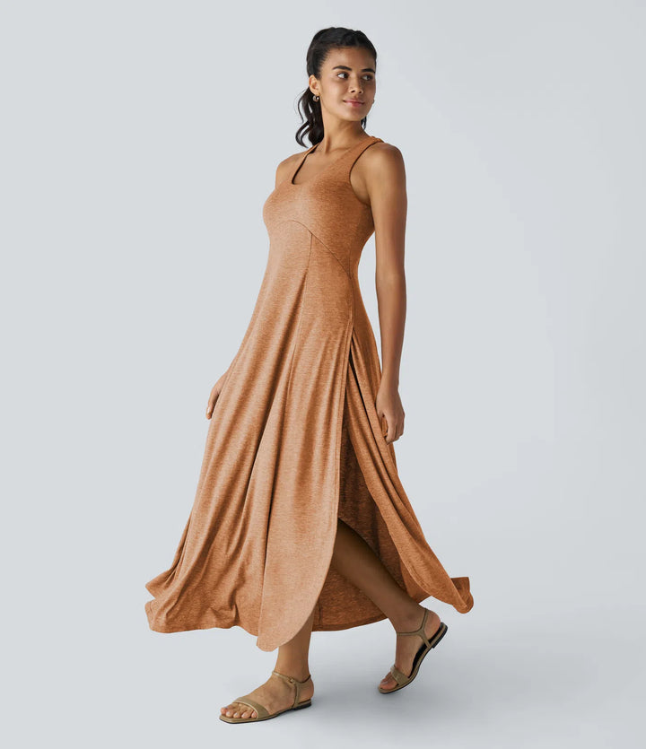 Savoya™ The SplitBack Flow Maxi Dress