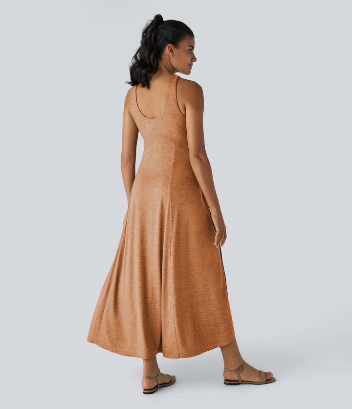 Savoya™ The SplitBack Flow Maxi Dress