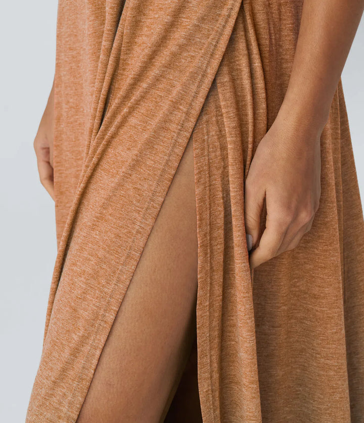 Savoya™ The SplitBack Flow Maxi Dress