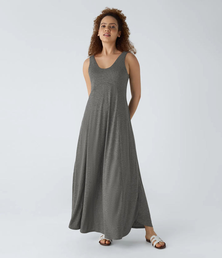 Savoya™ The SplitBack Flow Maxi Dress