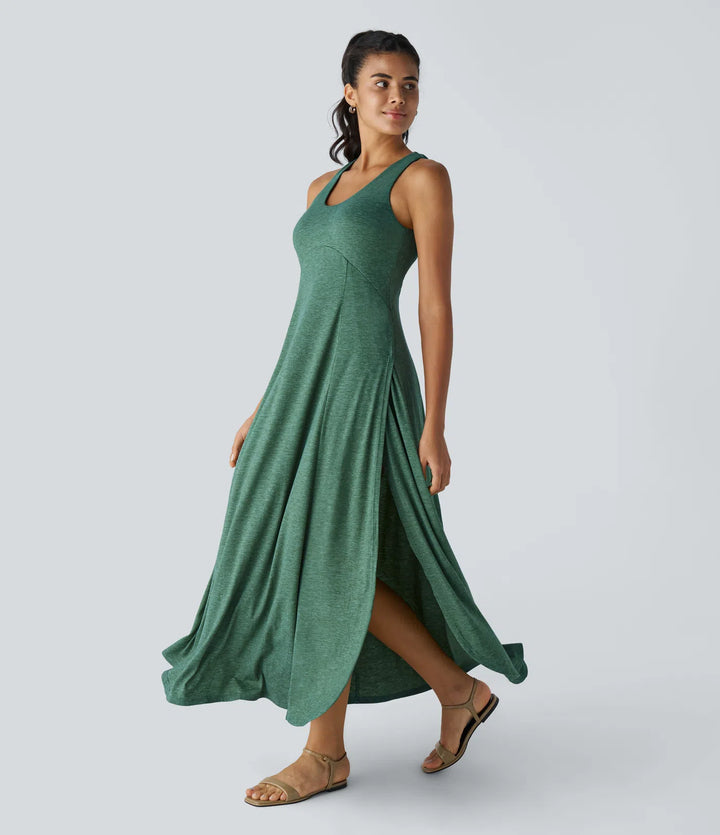 Savoya™ The SplitBack Flow Maxi Dress