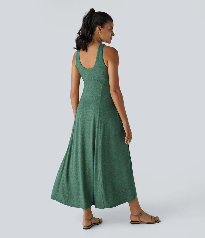 Savoya™ The SplitBack Flow Maxi Dress