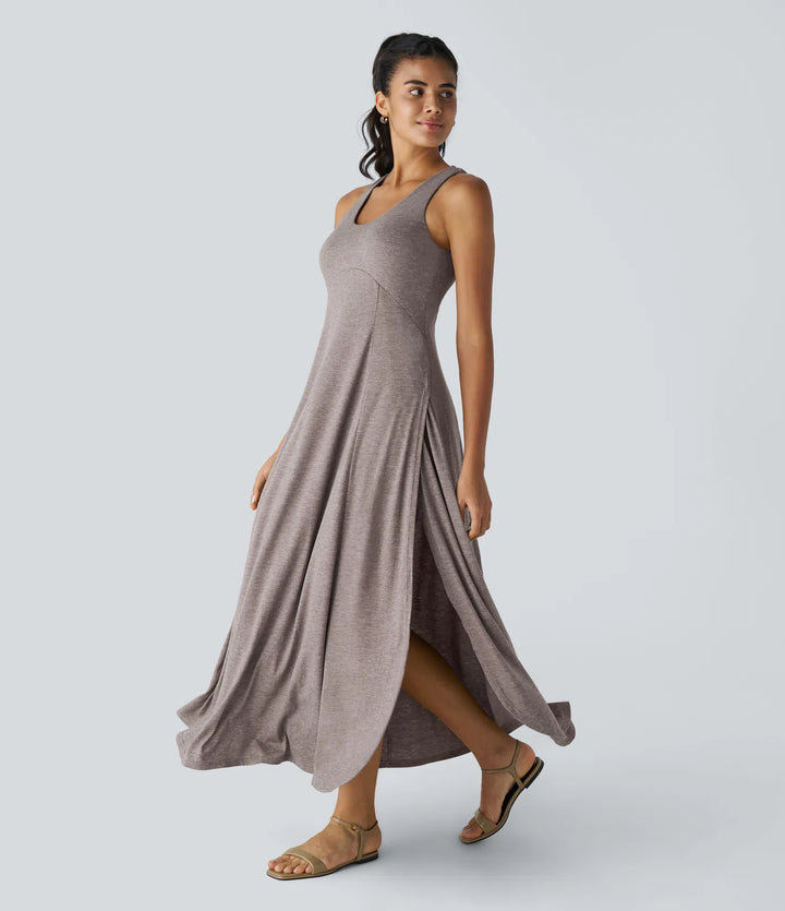 Savoya™ The SplitBack Flow Maxi Dress