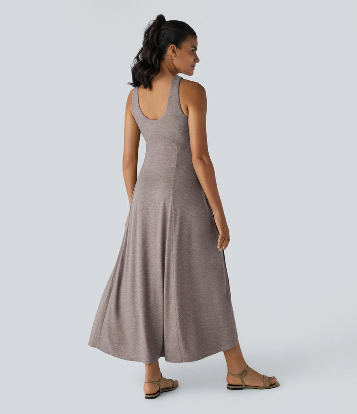 Savoya™ The SplitBack Flow Maxi Dress