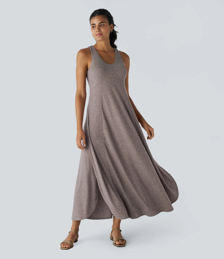 Savoya™ The SplitBack Flow Maxi Dress