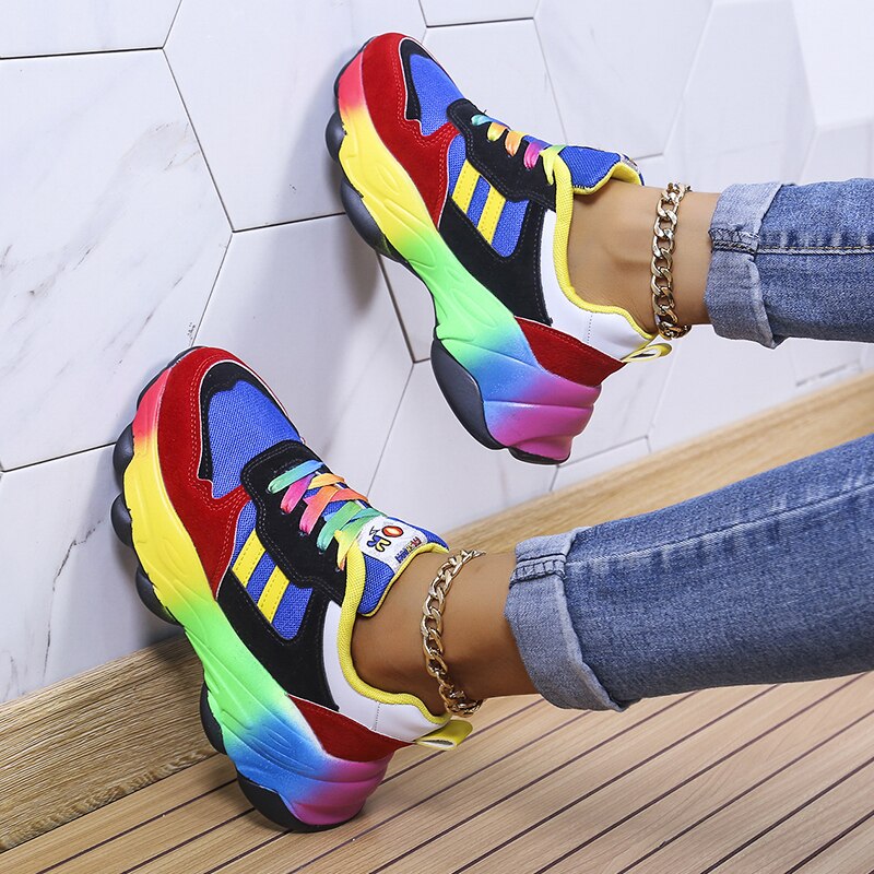 Mathilda Trainer | Casual orthopedic Sneakers/Shoes in various colors | Rainbow shoe