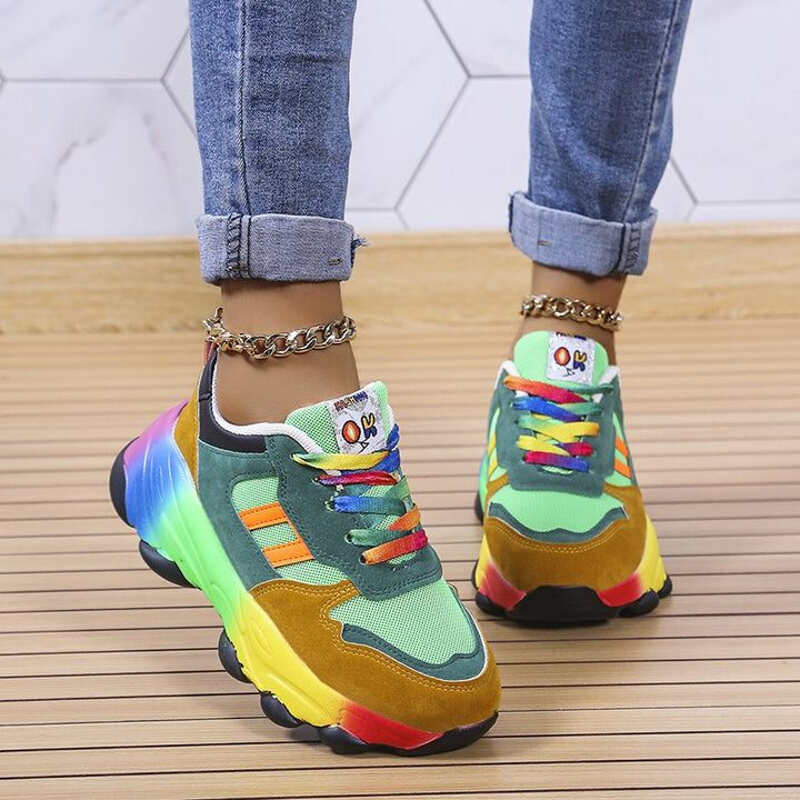 Mathilda Trainer | Casual orthopedic Sneakers/Shoes in various colors | Rainbow shoe