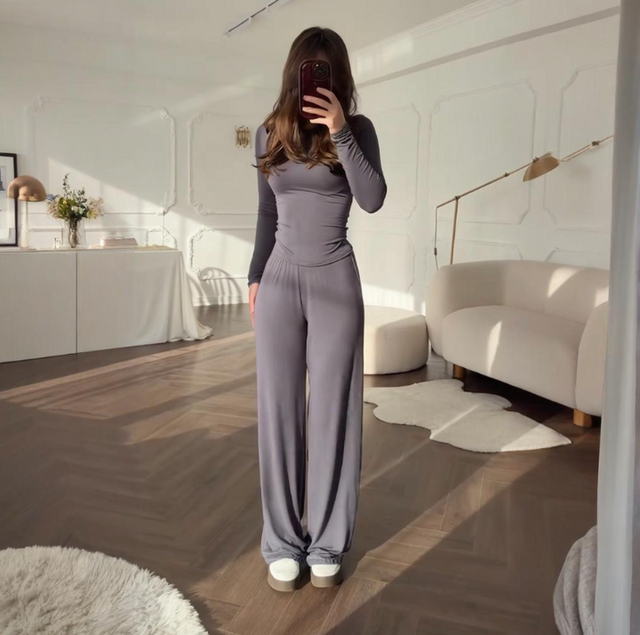 Ovréa™ | Wide-Leg Lounge Set