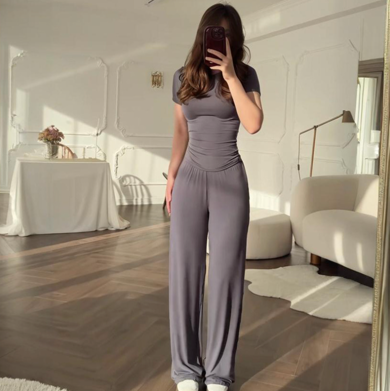 Ovréa™ | Wide-Leg Lounge Set