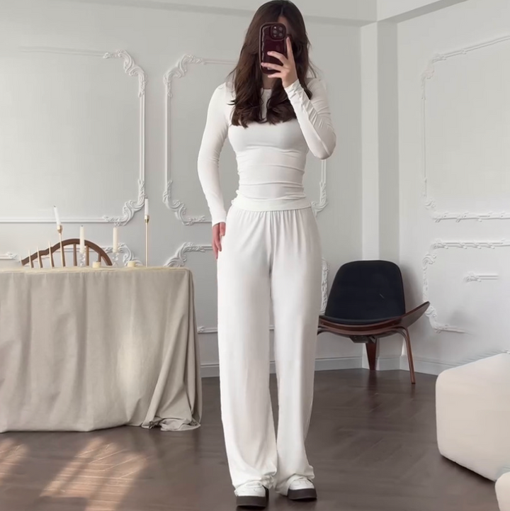 Ovréa™ | Wide-Leg Lounge Set