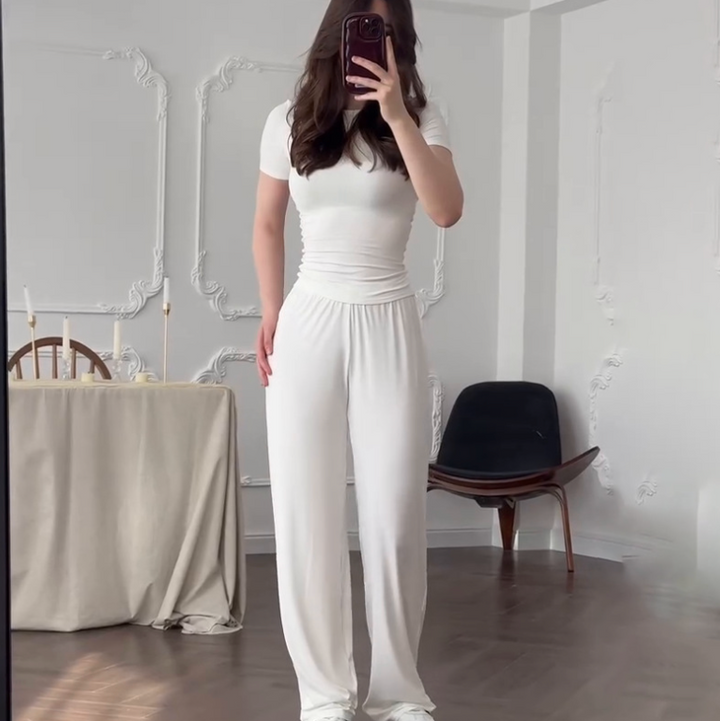 Ovréa™ | Wide-Leg Lounge Set