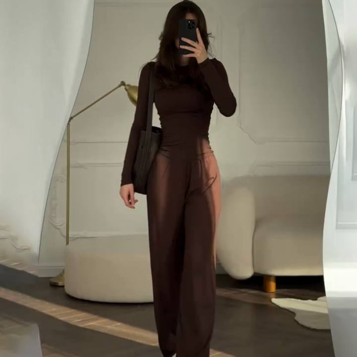 Ovréa™ | Wide-Leg Lounge Set