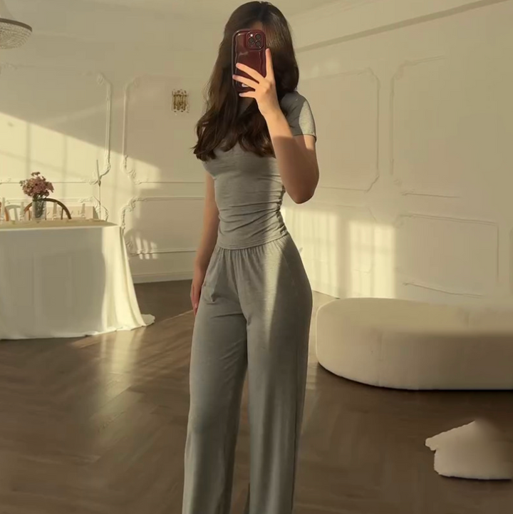 Ovréa™ | Wide-Leg Lounge Set