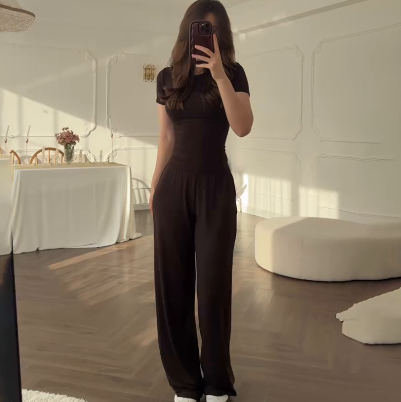 Ovréa™ | Wide-Leg Lounge Set