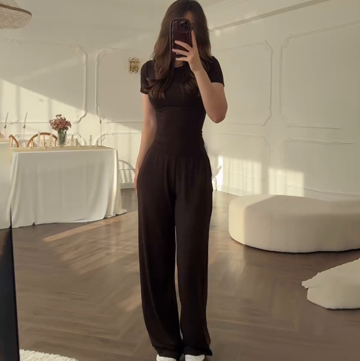 Ovréa™ | Wide-Leg Lounge Set