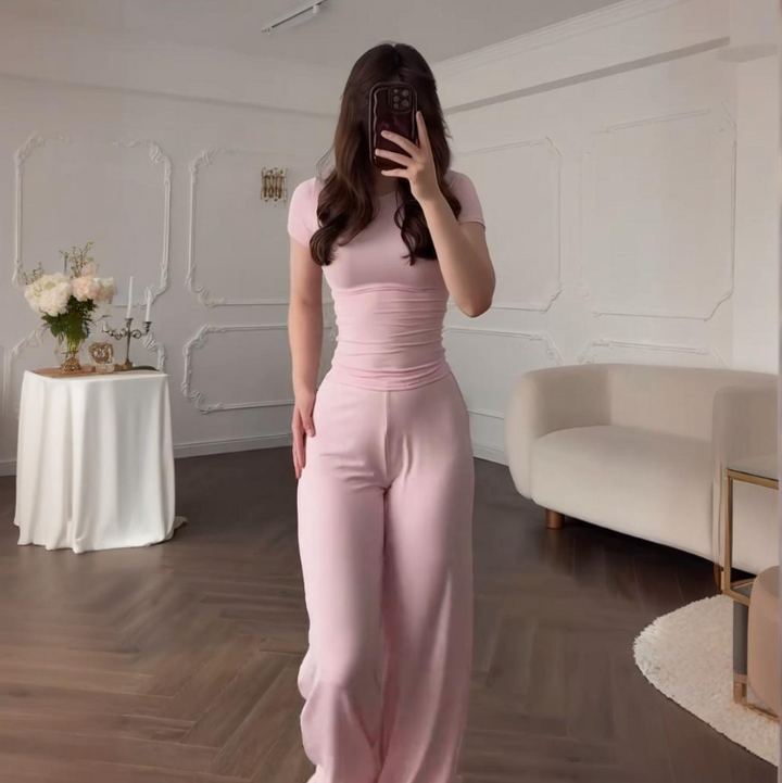 Ovréa™ | Wide-Leg Lounge Set
