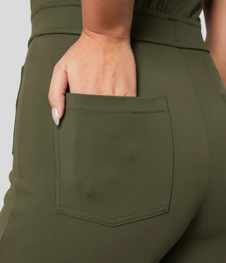 Nuvira™ | Knit Pocket Jumpsuit