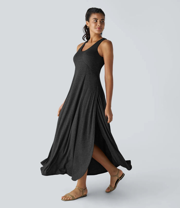 Savoya™ The SplitBack Flow Maxi Dress