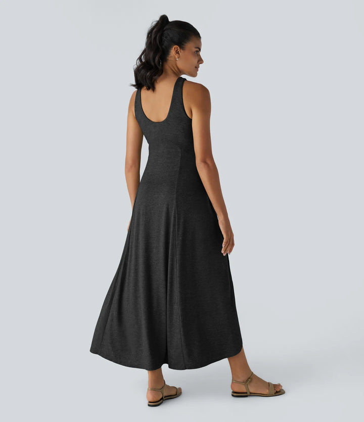 Savoya™ The SplitBack Flow Maxi Dress