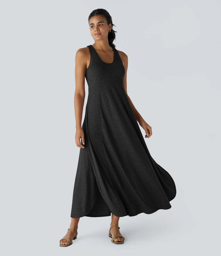 Savoya™ The SplitBack Flow Maxi Dress
