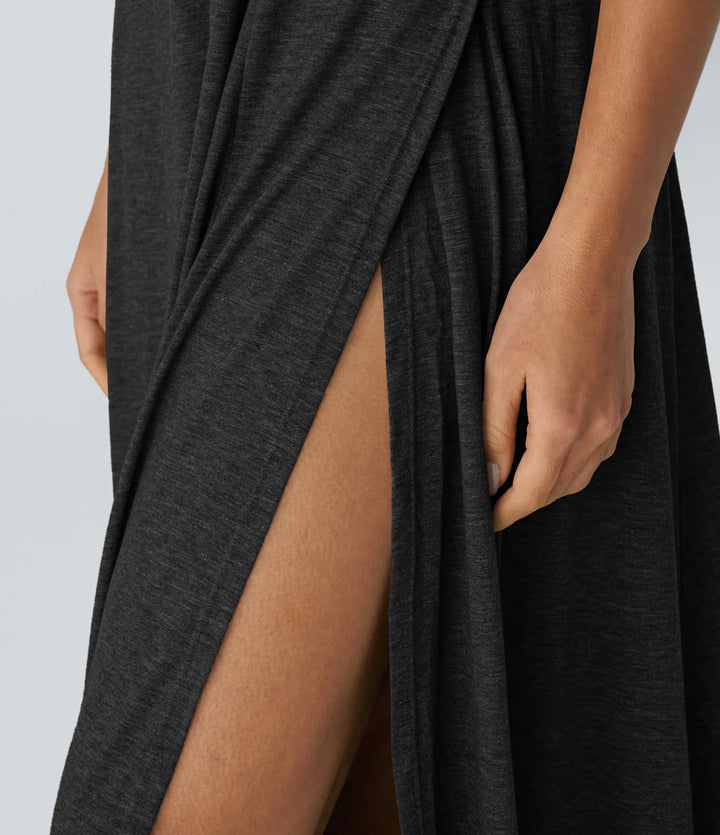 Savoya™ The SplitBack Flow Maxi Dress