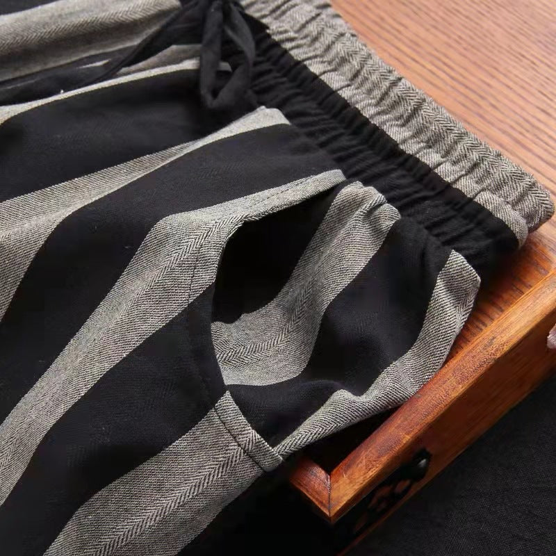 Stravelle™ The BoldStripe Cotton Pants