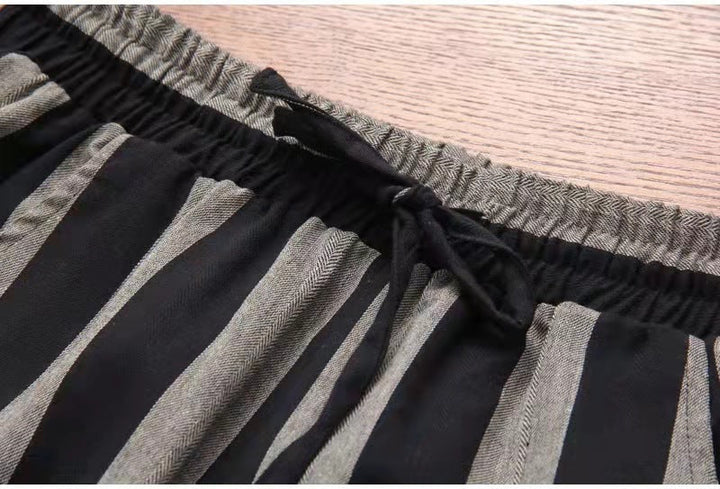 Stravelle™ The BoldStripe Cotton Pants